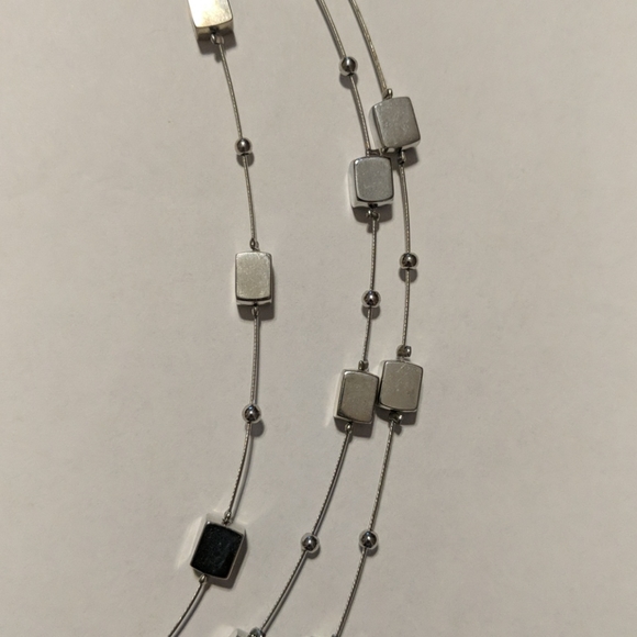 Lia Sophia three layer necklace - Picture 3 of 4